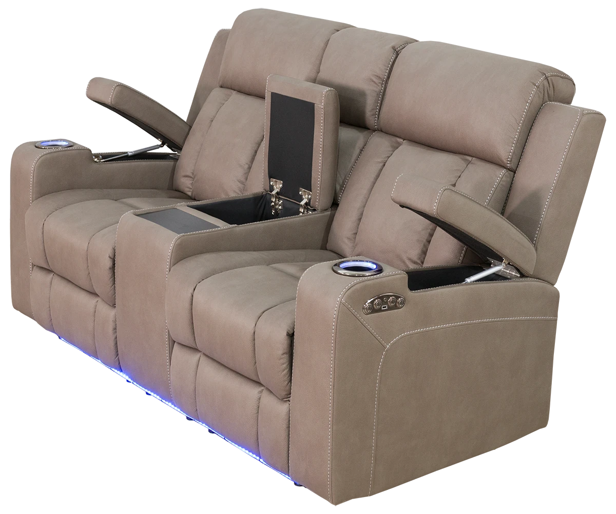 Brookvale 2 Seater Electric Sofa with Centre Console