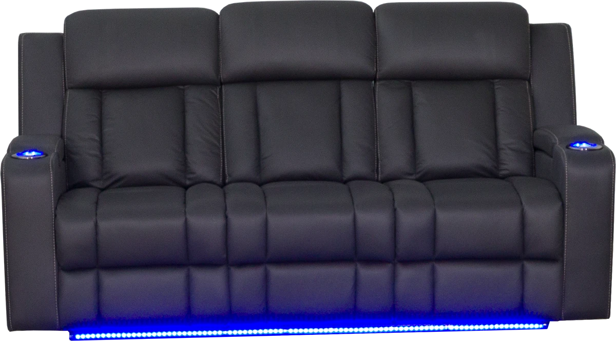 Brookvale 3 Seater Electric Sofa with Drop-Down Tray