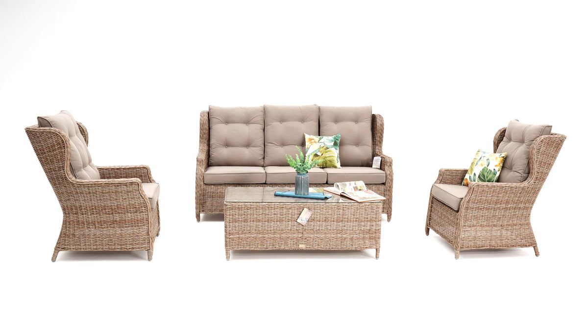 Buenos Aires 4 Piece Outdoor Lounge Set
