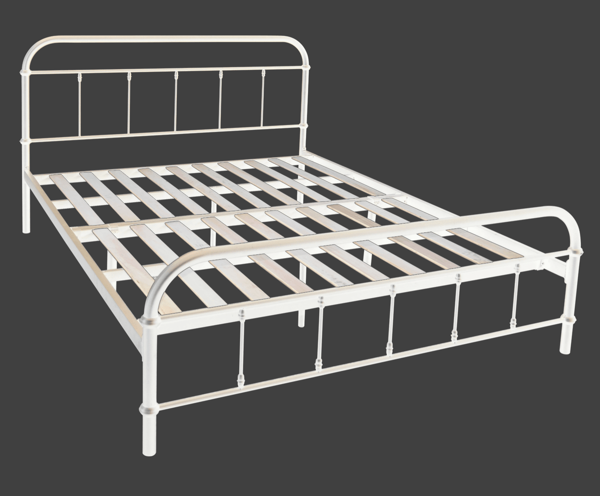 Ceres Metal Bed (White)