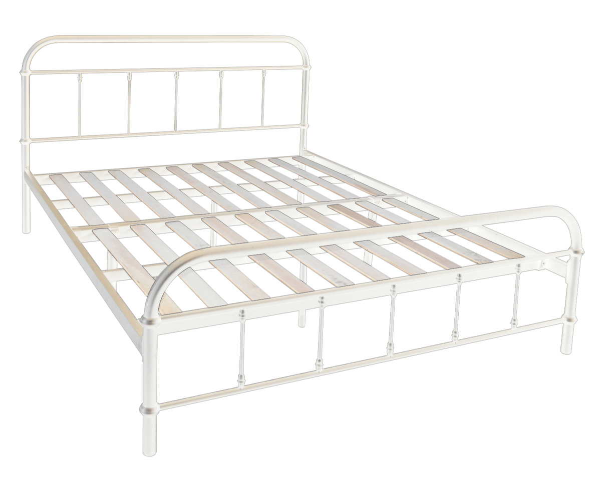 Ceres Metal Bed (White)
