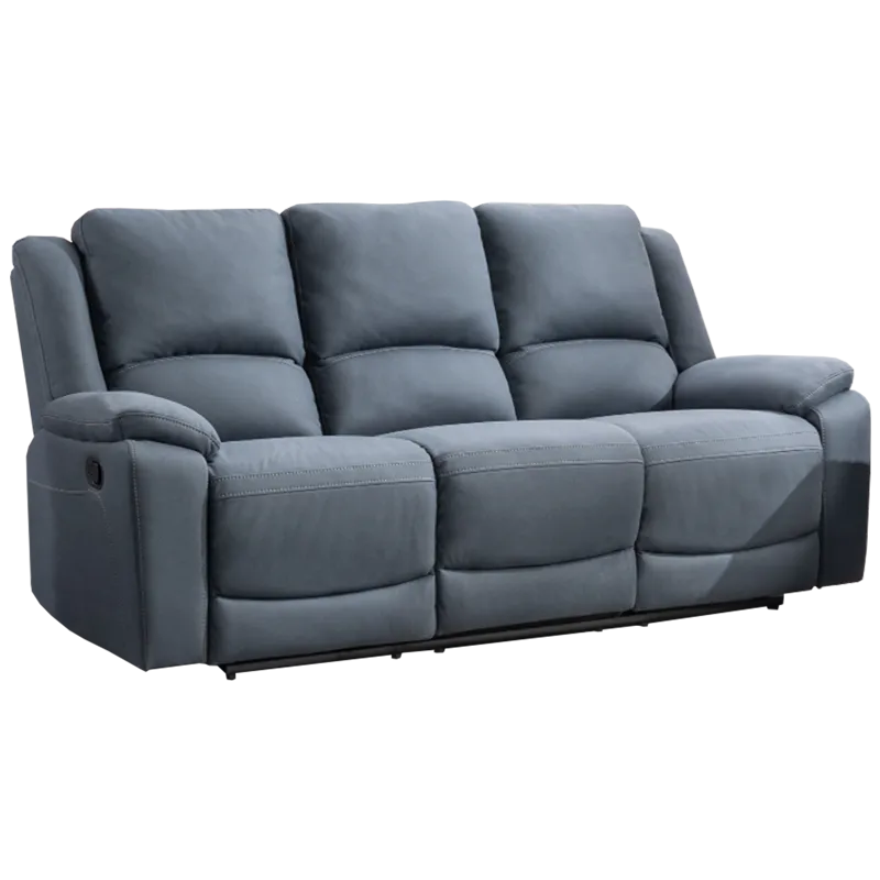 Commander Fabric 3 Seater with Dual End Recliners and Centre Drop Down Tray