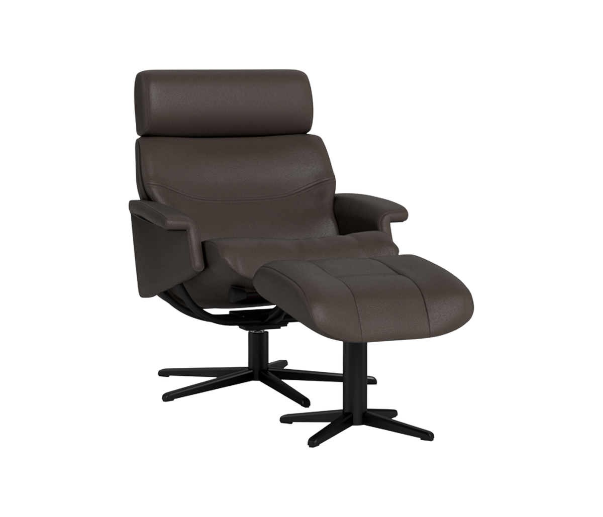 La-Z-Boy Malaga Large Swivel Recliner + Footstool