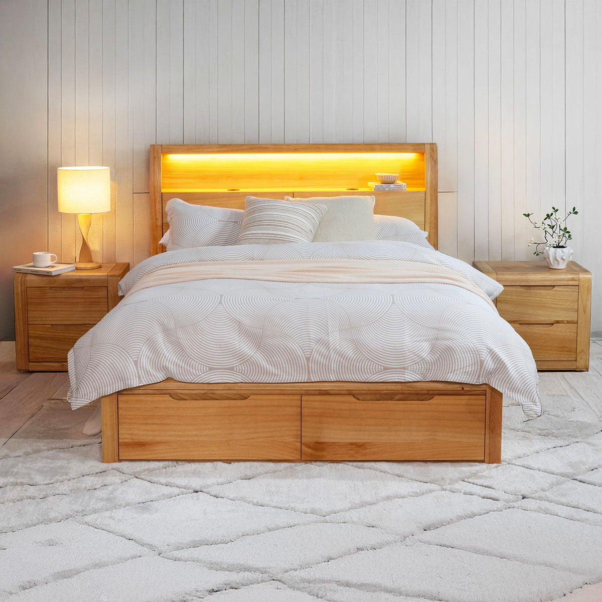 Hayman Bed with Drawers - NEW