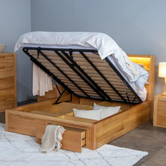 Hayman Bed with Drawers - NEW