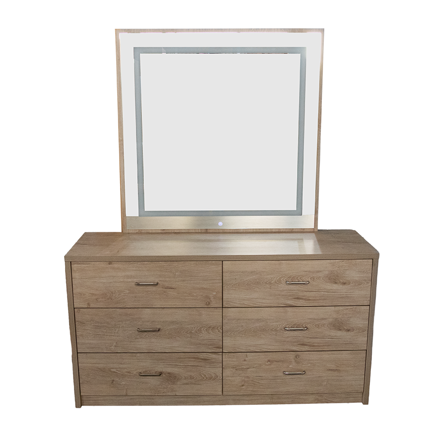 Nook Dresser with Mirror