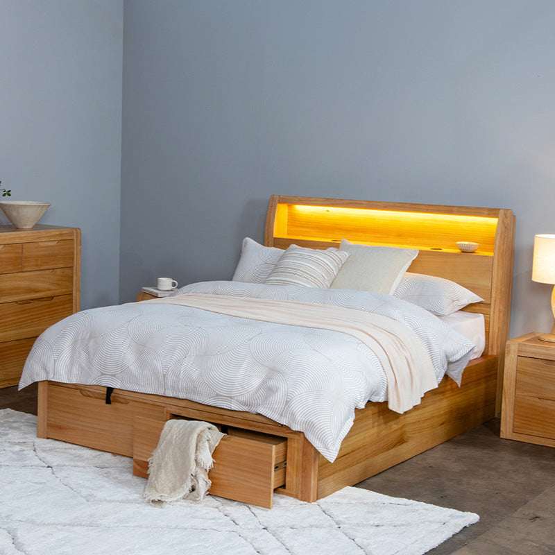 Hayman Bed with Drawers - NEW