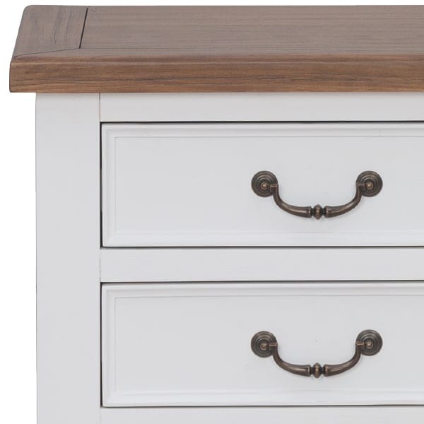 Oregon 3 Drawer Bedside
