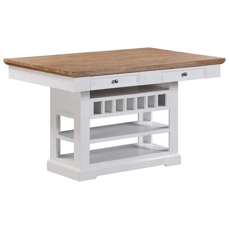 Counter High Table, Bar Table, Paddington range, acacia timber, greywash finish, brushed white finish, VJ panelling, entertainment area, versatile furniture, elegant design, durable construction.