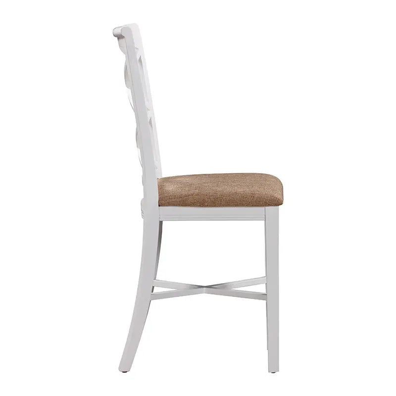 High Chair, Bar Chair, Paddington range, acacia timber, greywash finish, brushed white frame, versatile seating, elegant design, ergonomic comfort, durable construction.