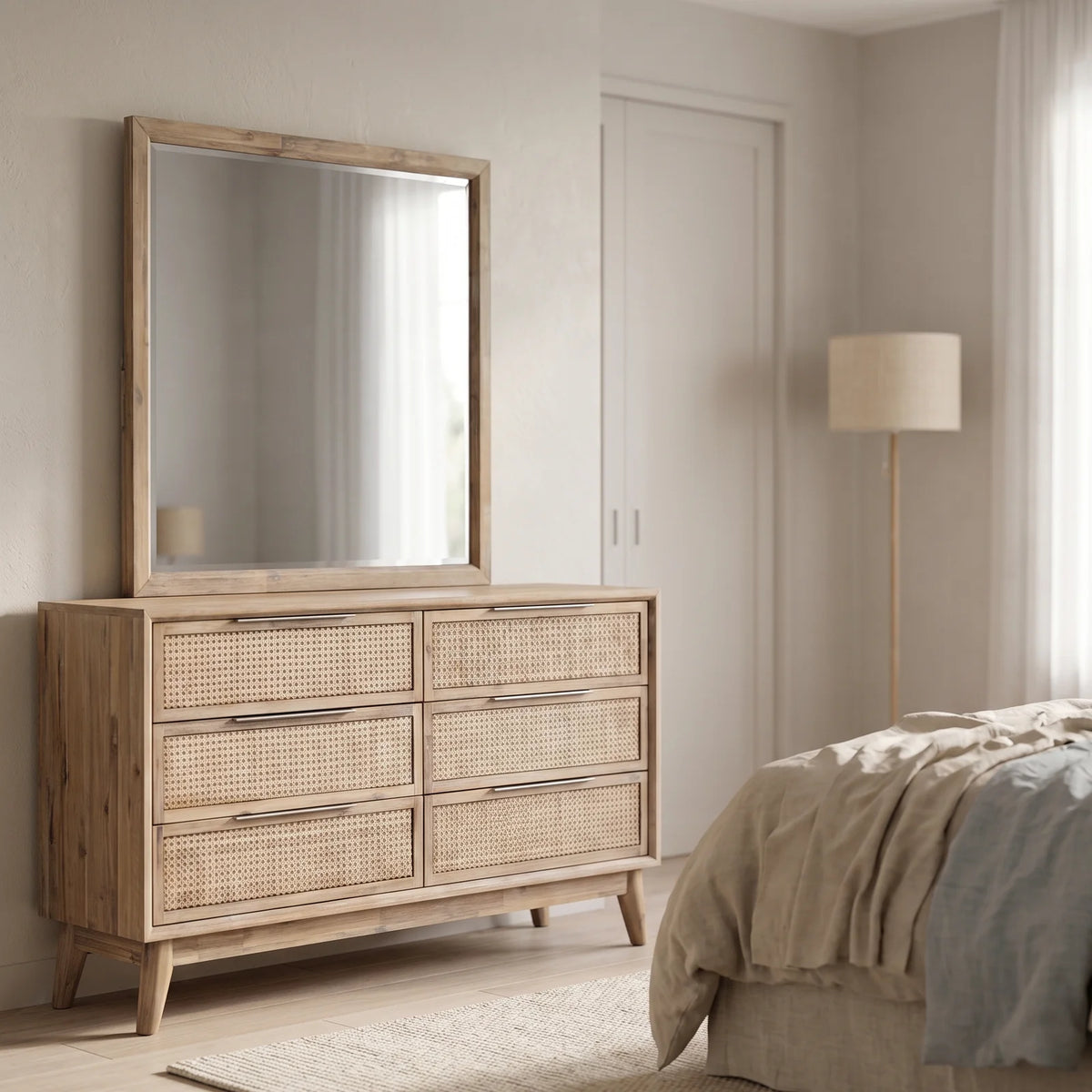 Raton Dresser & Mirror