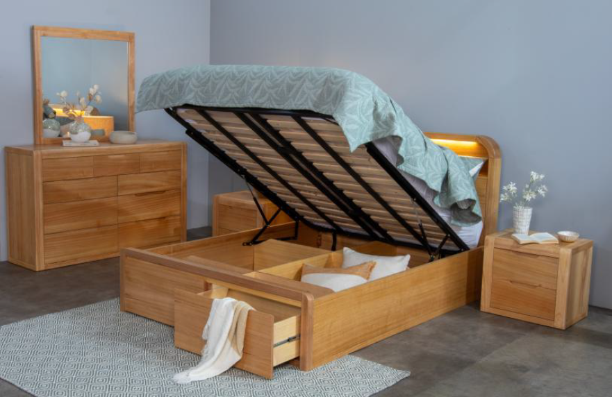 Hamilton Bed With Drawers - NEW