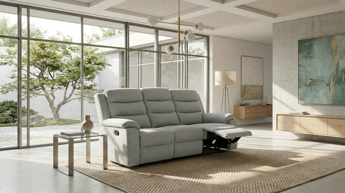 Sora 3 Seater Recliner Sofa