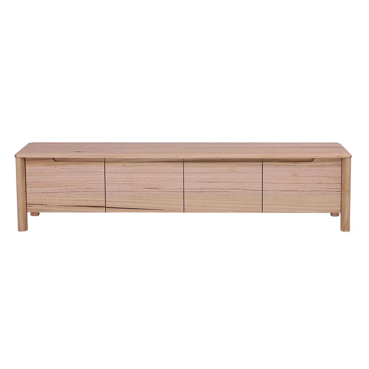 Yarra Entertainment Unit/TV Stand with solid Ash tops and legs in 1800mm and 2100mm sizes