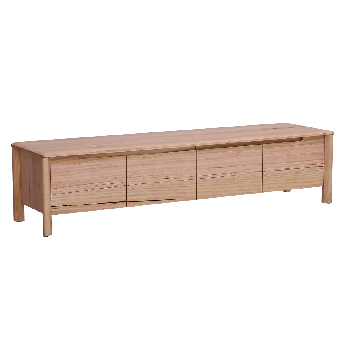 Yarra Entertainment Unit/TV Stand with solid Ash tops and legs in 1800mm and 2100mm sizes