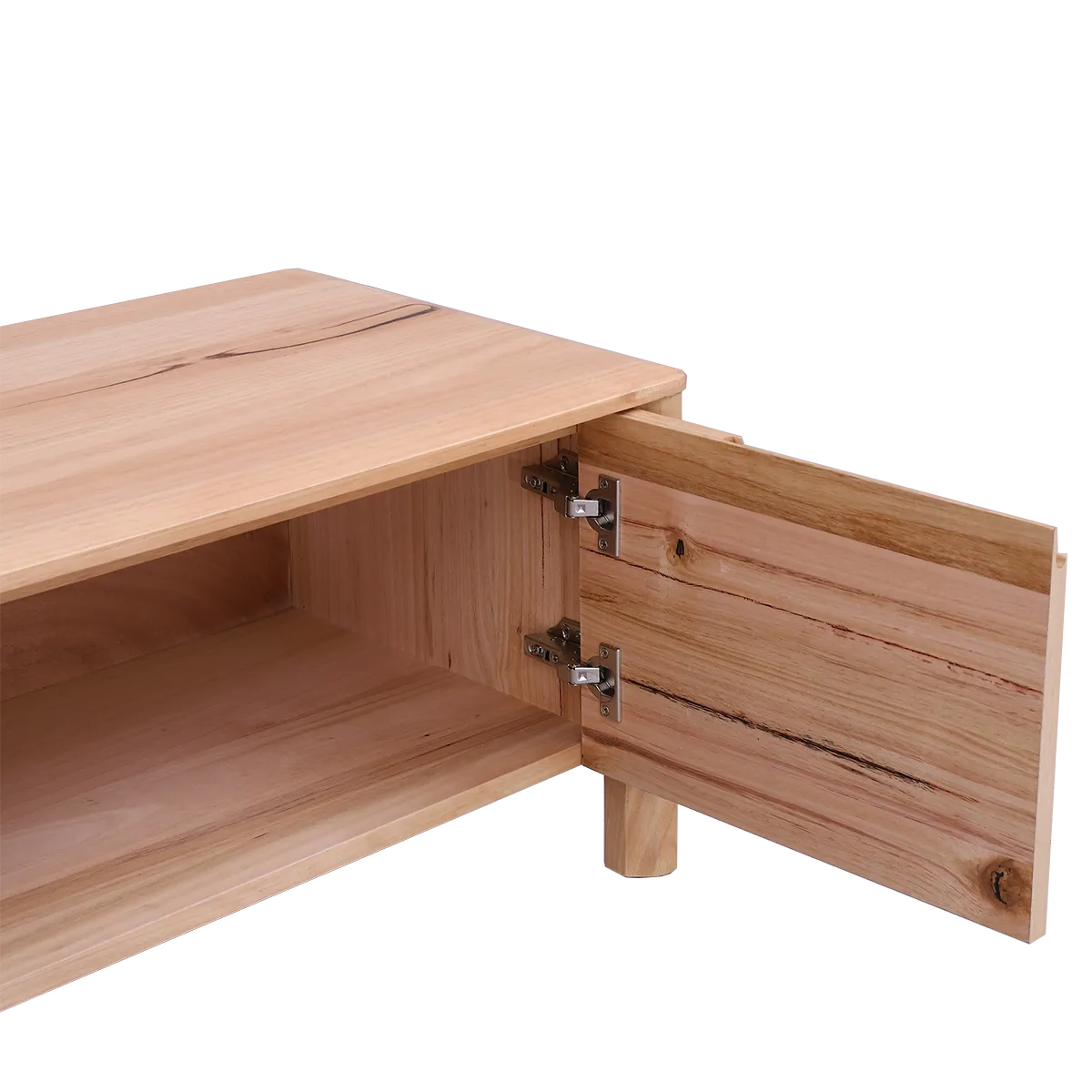Yarra Entertainment Unit/TV Stand with solid Ash tops and legs in 1800mm and 2100mm sizes