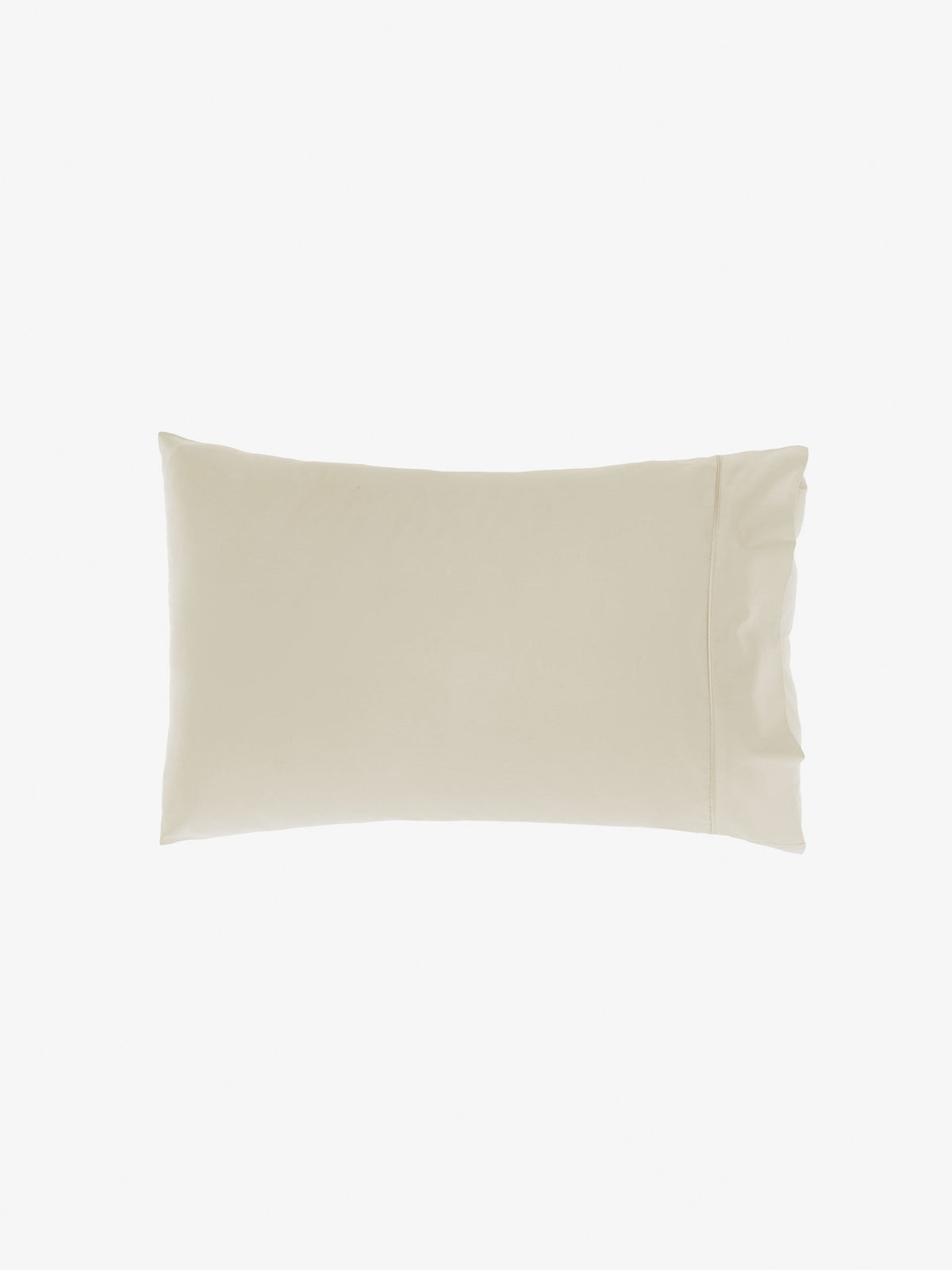 500TC Cotton Sateen Augusta Natural King Pillowcase