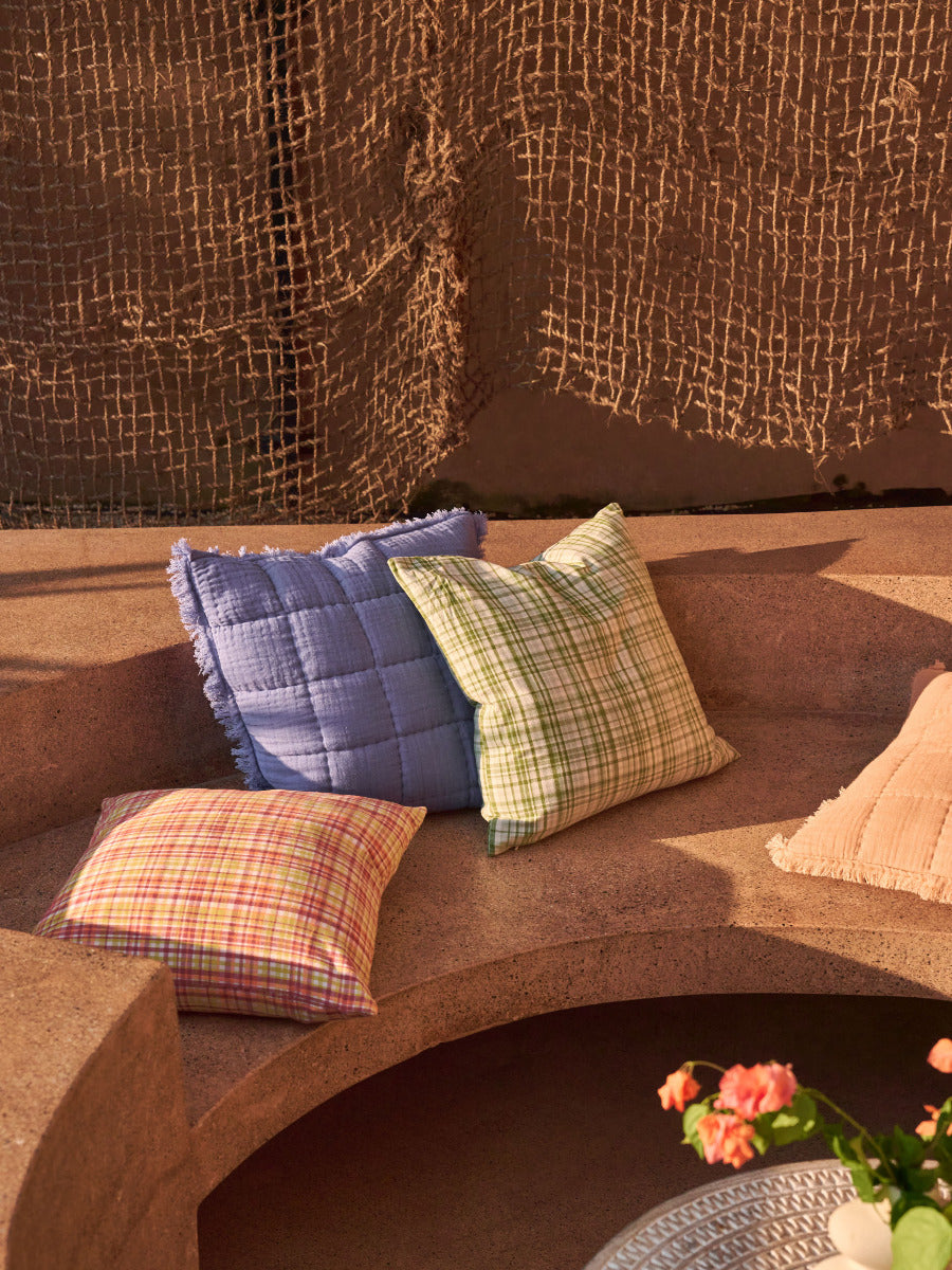 Sunnymead Mustard Cushion 48x48cm
