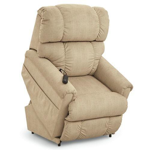 La-Z-Boy Pinnacle Platinum Leather Recliner Lift Chair Moores