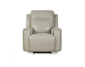 La-Z-Boy United Leather Power Recliner with Adjustable Headrest and USB Port