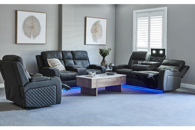Xtreme Fabric Electric 3 Seater 2 Seater or Electric Recliner