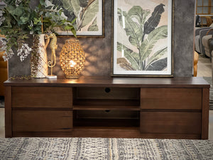 Monaco 1800 Entertainment Unit - Walnut