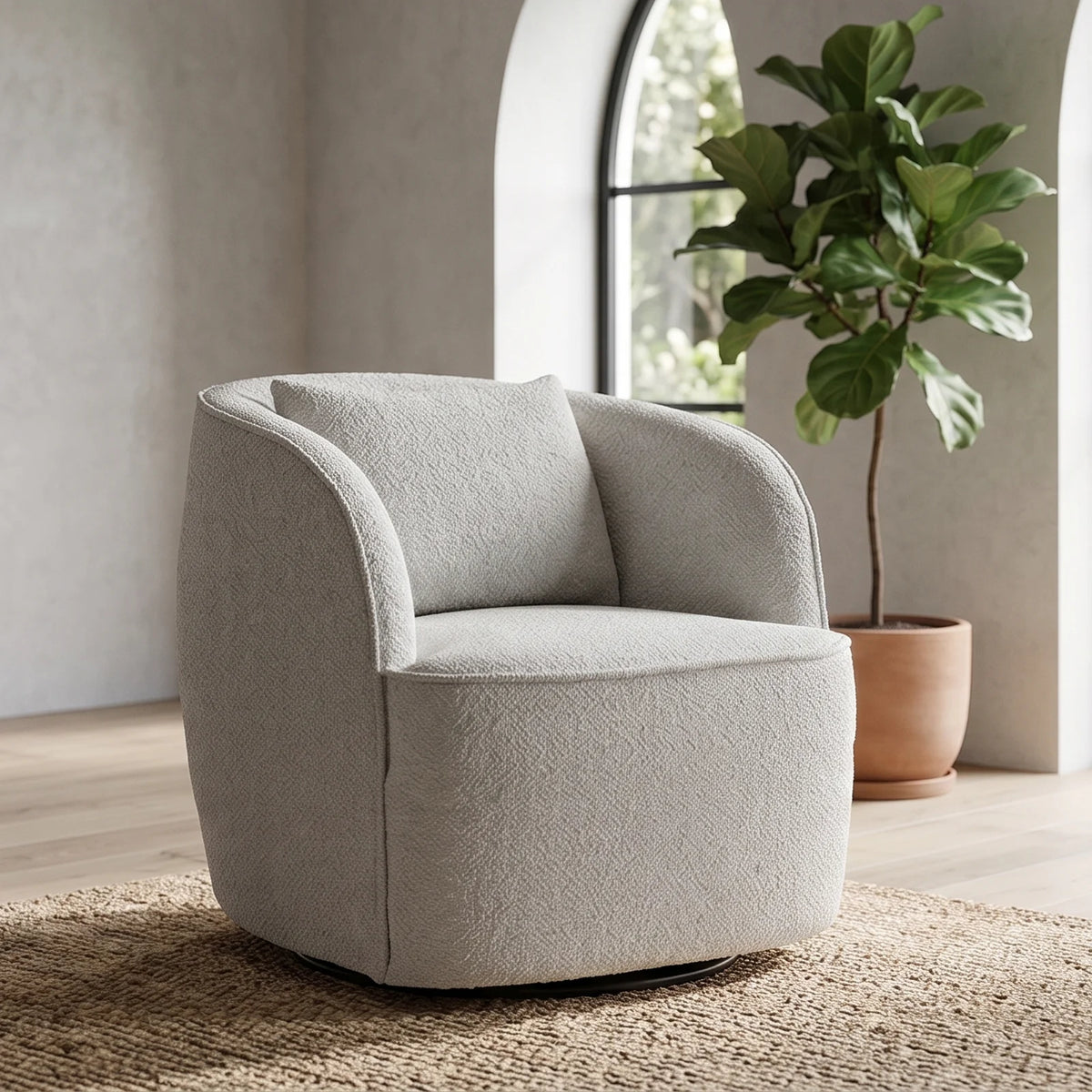 Ascot Swivel Accent Chair