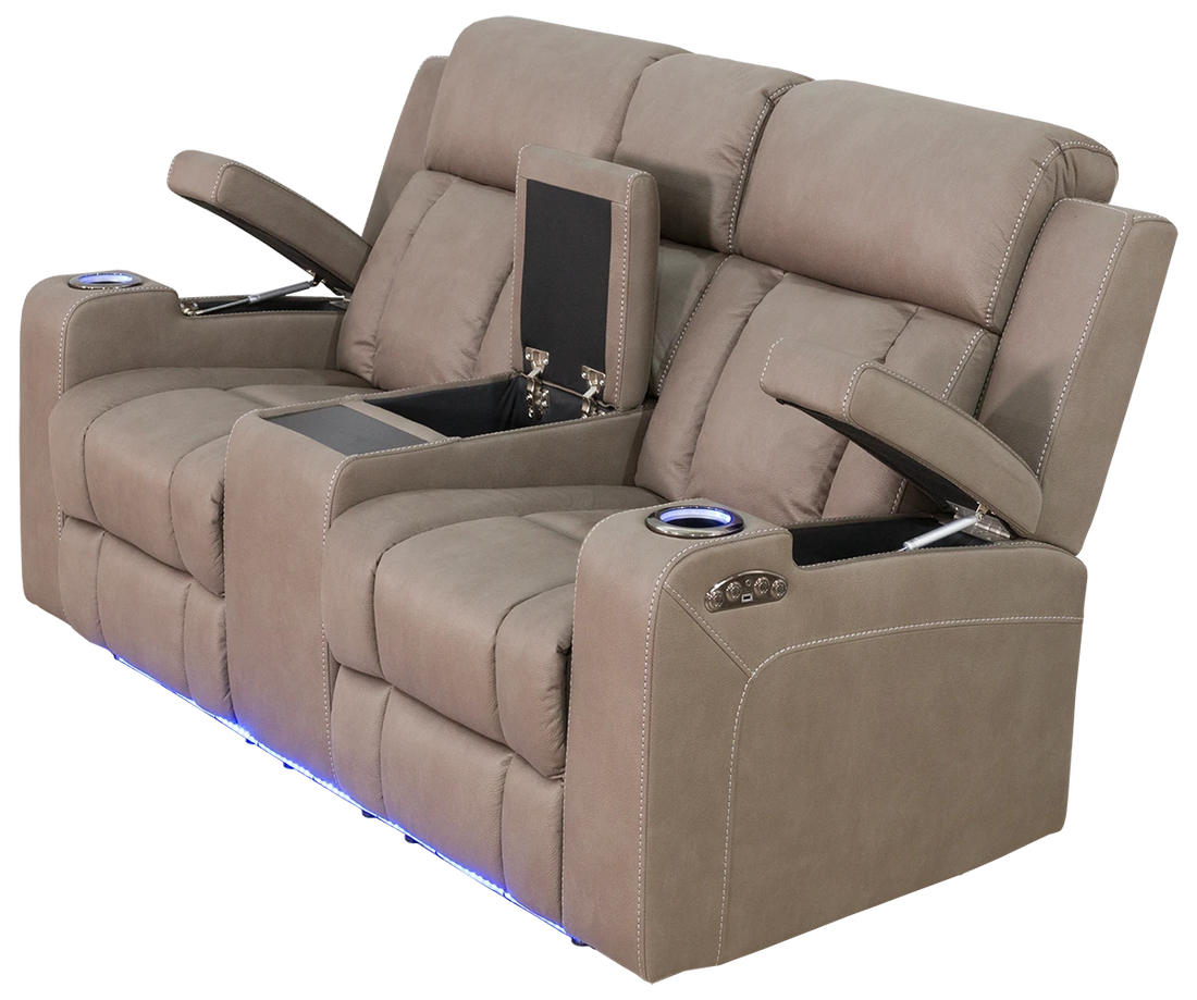 Brookvale 2 Seater Electric Sofa with Centre Console