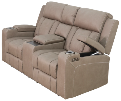 Brookvale 2 Seater Electric Sofa with Centre Console