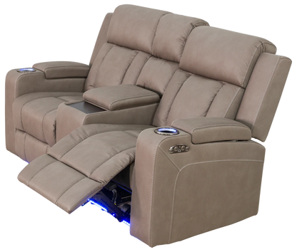 Brookvale 2 Seater Electric Sofa with Centre Console