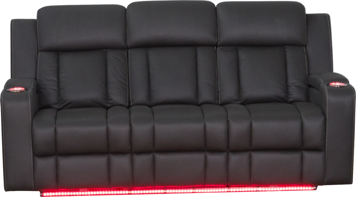Brookvale 3 Seater Electric Sofa with Drop-Down Tray