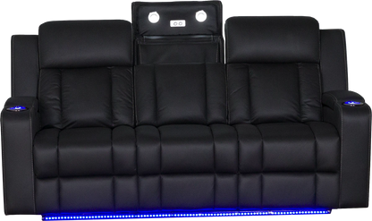 Brookvale 3 Seater Electric Sofa with Drop-Down Tray