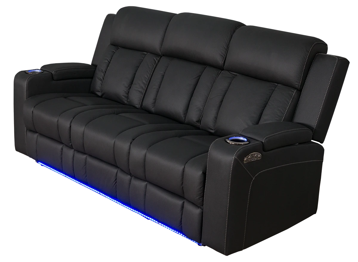 Brookvale 3 Seater Electric Sofa with Drop-Down Tray