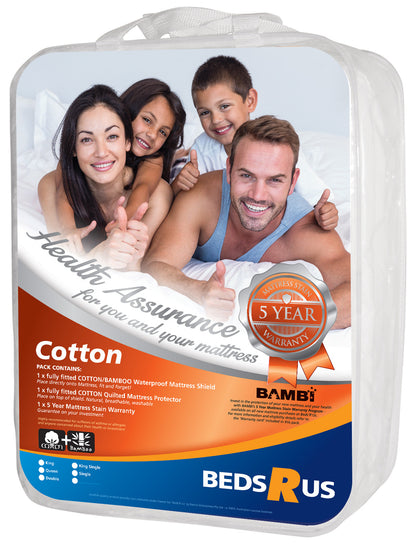 Health Assurance Cotton Mattress Protector Pack - Draft Pricing