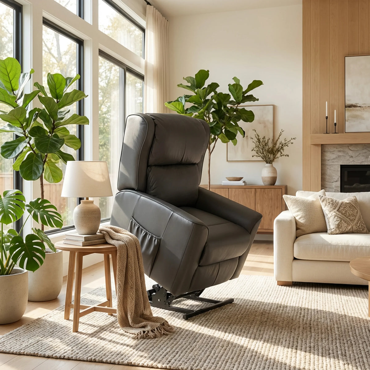 Baltimore Lift Chair - Leather