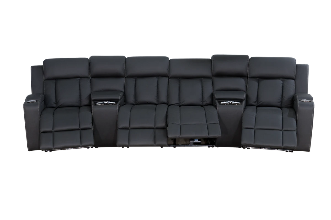 Brookvale 4 Seater Electric Home Theatre Lounge