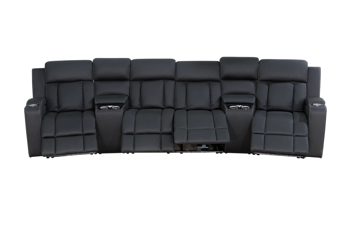 Brookvale 4 Seater Electric Home Theatre Lounge