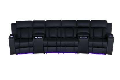 Brookvale 4 Seater Electric Home Theatre Lounge