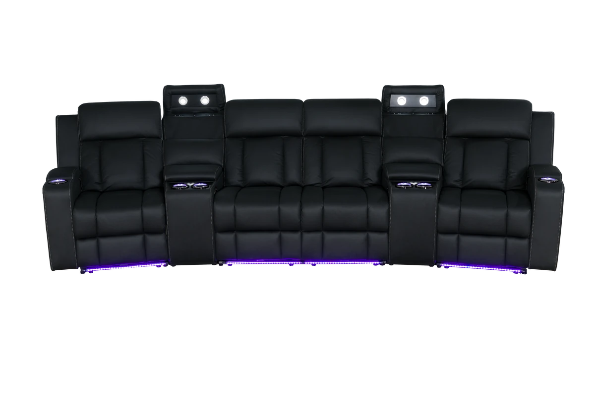 Brookvale 4 Seater Electric Home Theatre Lounge
