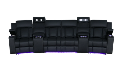 Brookvale 4 Seater Electric Home Theatre Lounge