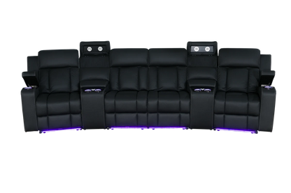 Brookvale 4 Seater Electric Home Theatre Lounge