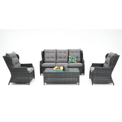 Buenos Aires 4 Piece Outdoor Lounge Set