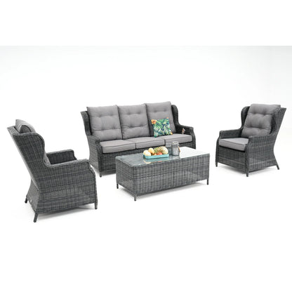 Buenos Aires 4 Piece Outdoor Lounge Set