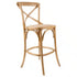 Cafe Kitchen Stool with Back