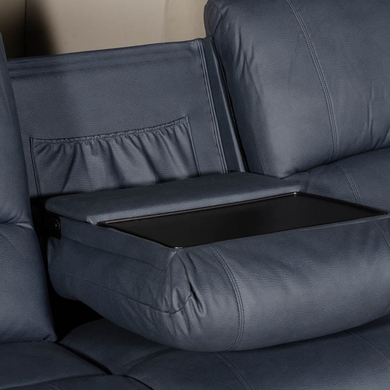 Captain 3 Seater Twin Action with Drop Down Tray