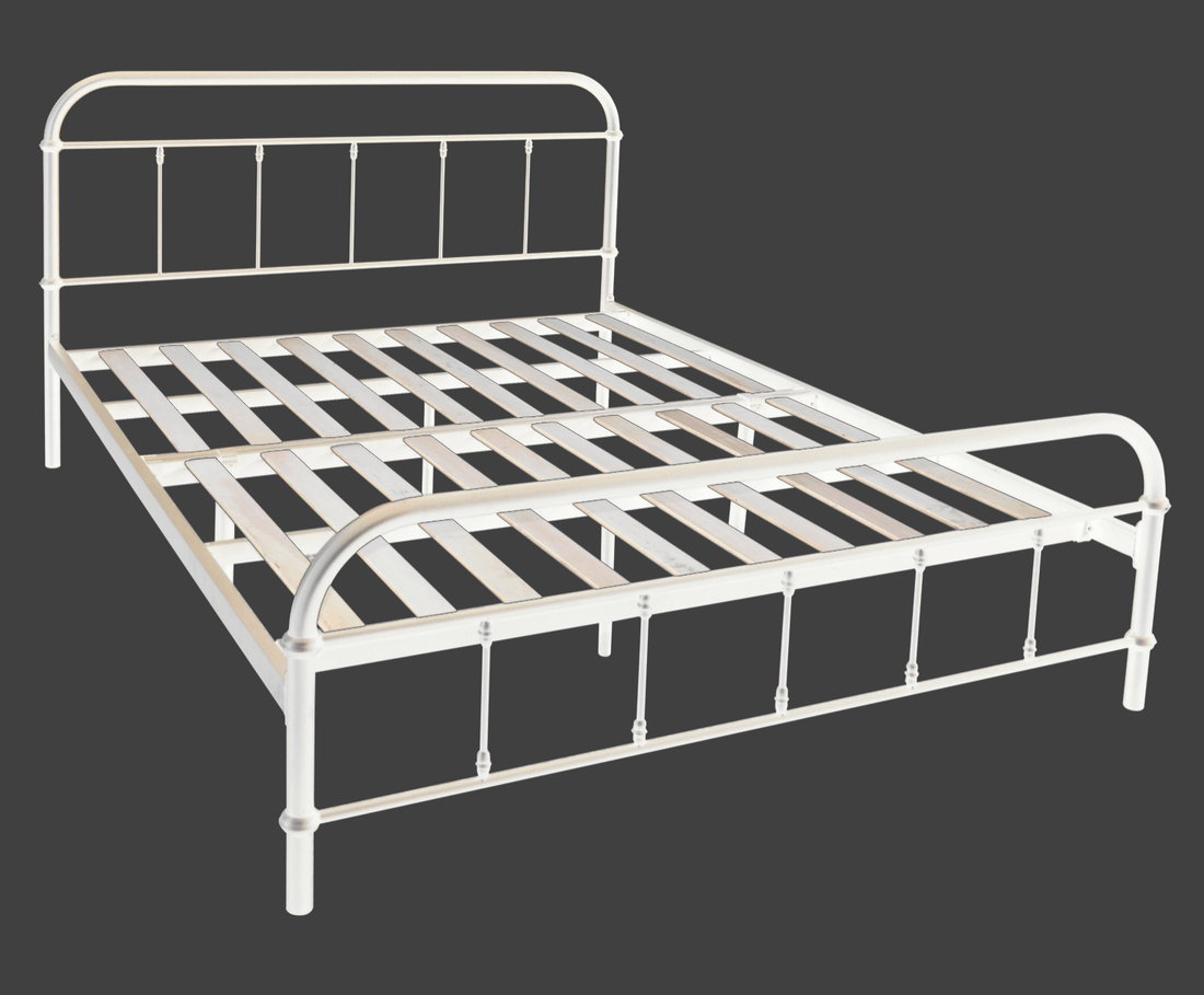 Ceres Metal Bed (White)