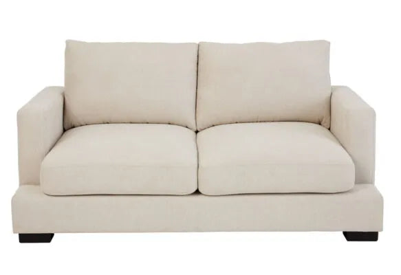 Clovelly Lounge Suite – LHF 2.5 Seater + Corner + RHF 2.5 Seater in Bluefox fabric.