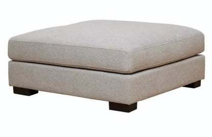 Clovelly Lounge Suite – soft fabric upholstery in Pewter.