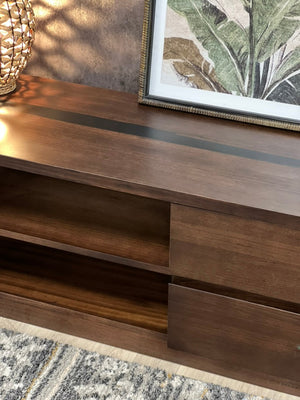 Monaco 1800 Entertainment Unit - Walnut