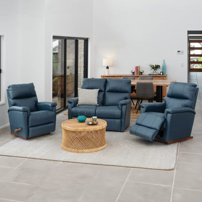 Ethan La-Z-Boy Suit Leather Lounge Brisbane Ipswich Queensland Recliner Suite